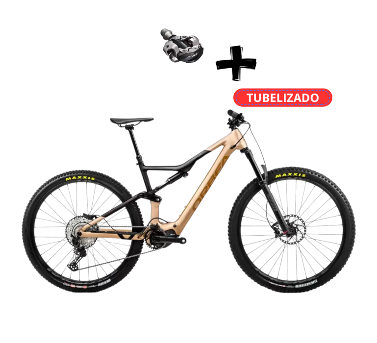 Bicicleta eléctrica de montaña Orbea Rise H30 2023  +  tubelizado