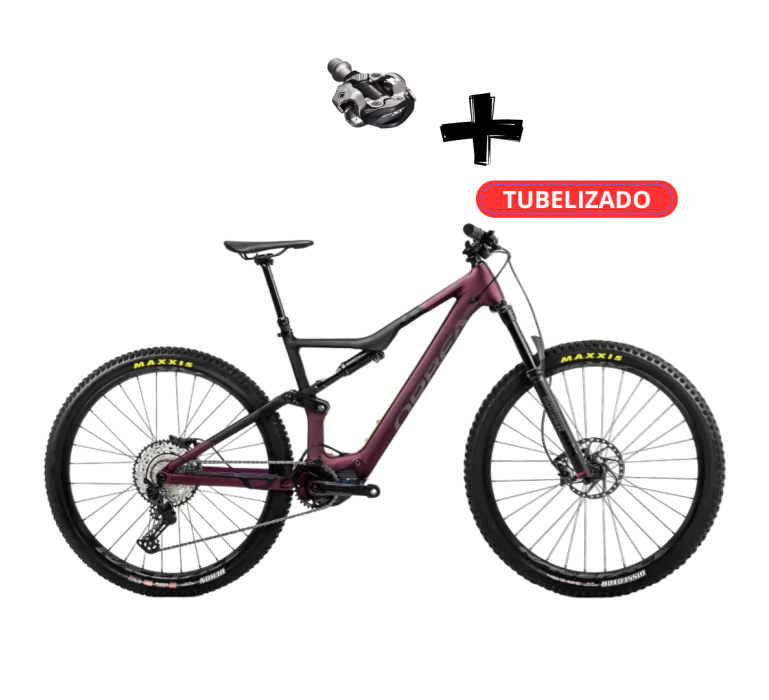 Bicicleta eléctrica de montaña Orbea Rise H30 2023  +  tubelizado