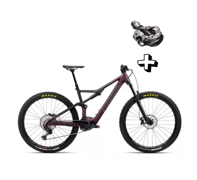 Bicicleta de montaña Orbea Rise H20 2024 + PEDALES XT