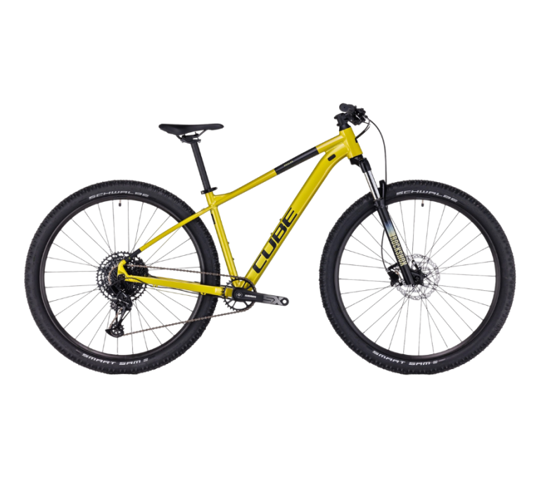 Mountain bike Cube Analog flashlime ́n ́black