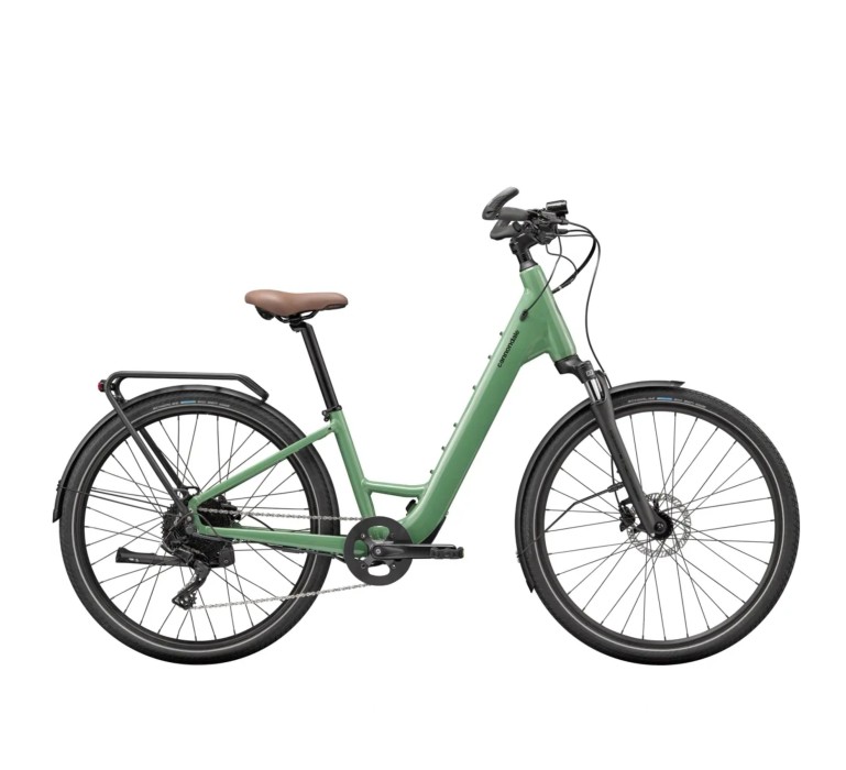 Bicicleta elétrica urbana Cannondale Mavaro Neo SL 1 Passo baixoThru