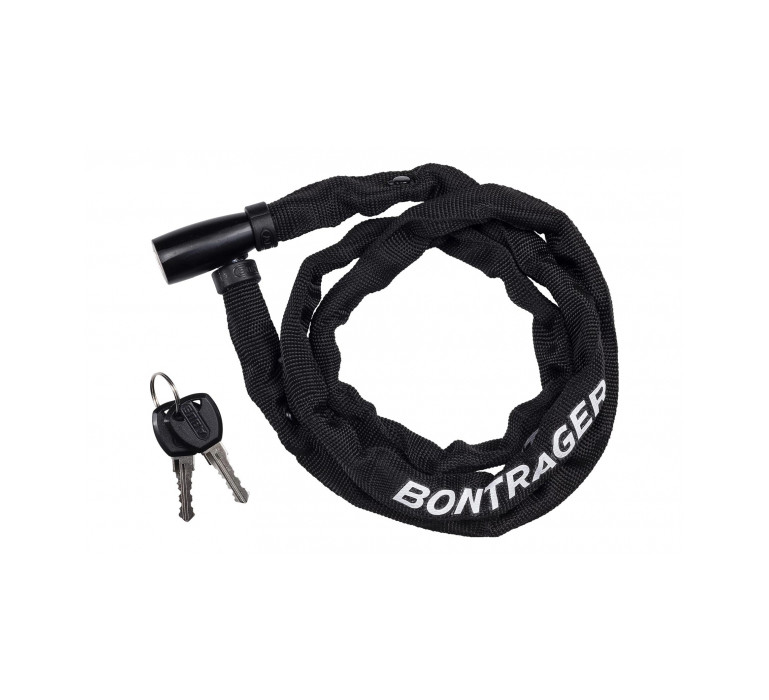 Candado de cadena larga con llave Bontrager Comp 4x1100mm negro